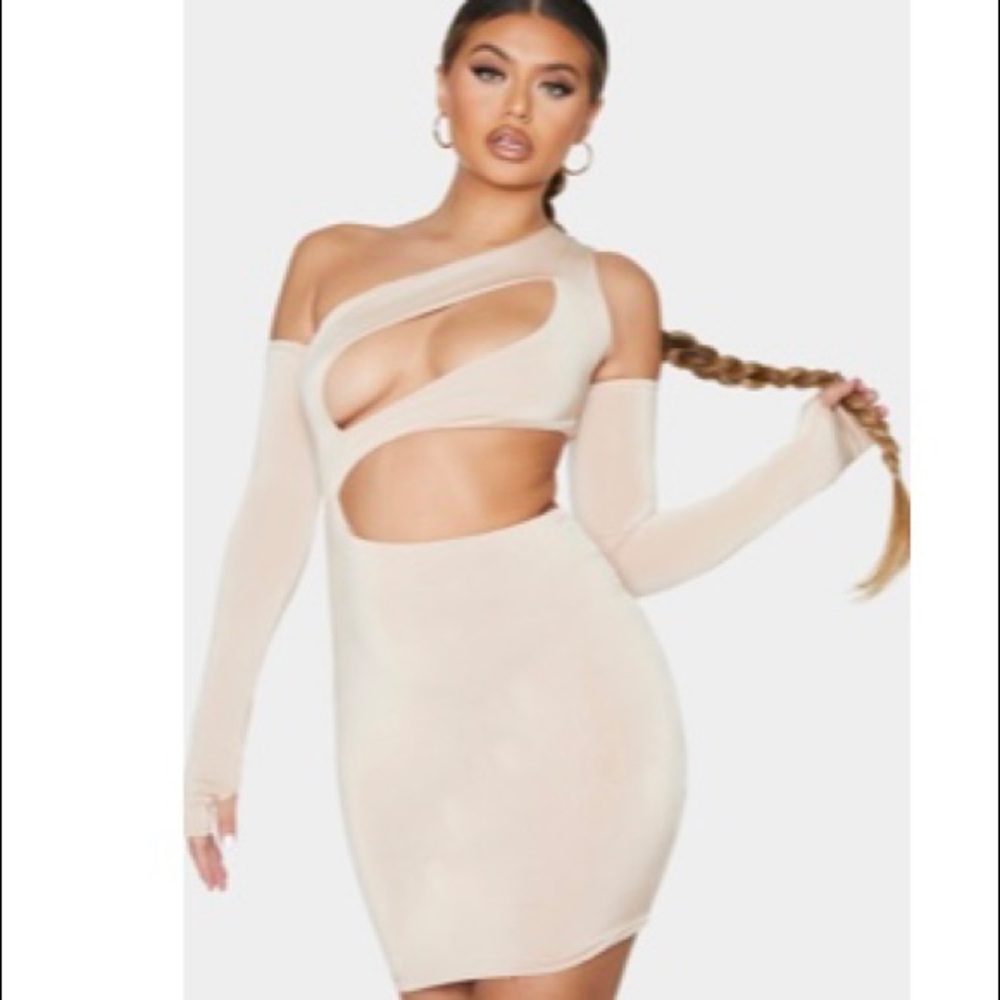 Cutout bodycon dress